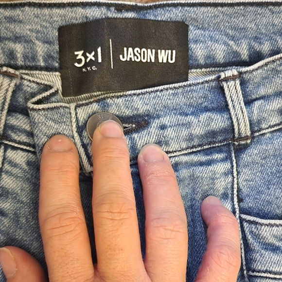 Jason Wu Light Blue High Rise Slim Jeans - Picture 4 of 9